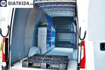 Siatki Miastko - Siatka z małym oczkiem na kontenery dla terenów Miastka
